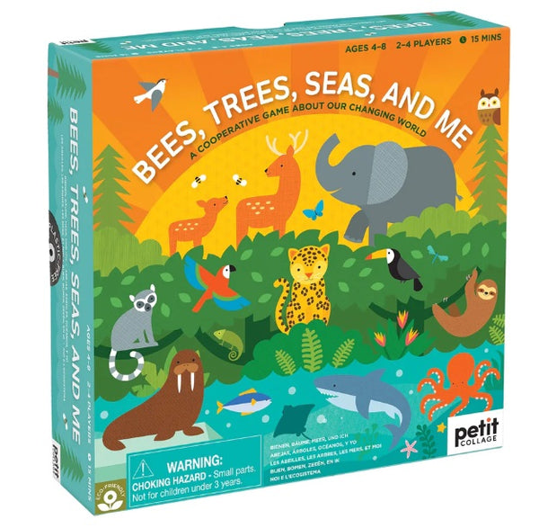 Petit Collage Bees, Trees, Seas, and Me