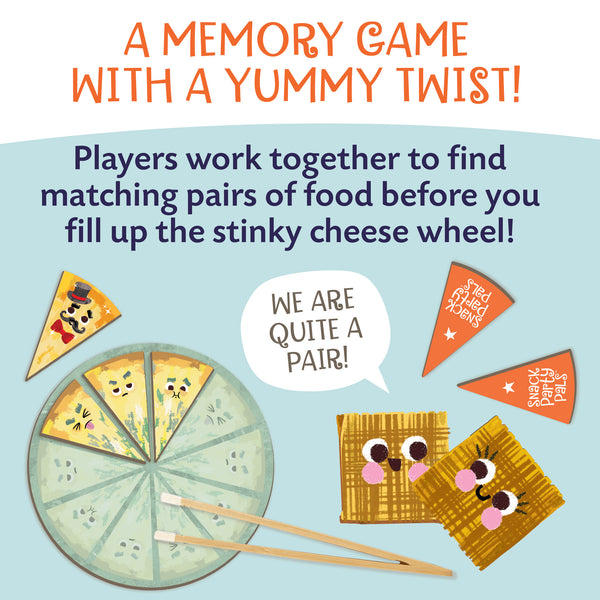 Snack Party Pals Peaceable Kingdom Cooperative Board Game