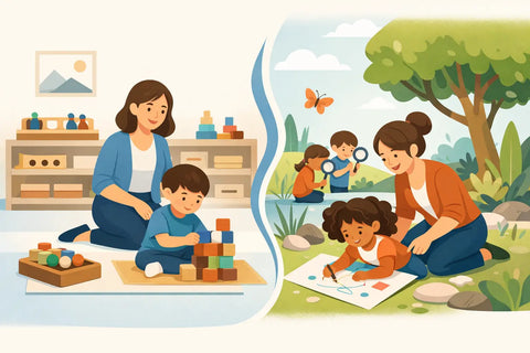 Montessori Versus Reggio for Young Children