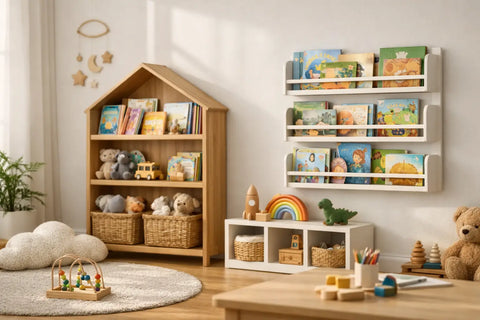 Kids Bookshelves for Playroom Style