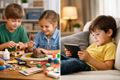 Activity Kits vs Screen Time for Kids