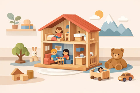 Wooden Dollhouse Review for Thoughtful Playrooms