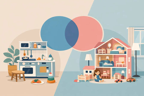 Play Kitchen Versus Dollhouse: Which Fits Best?