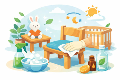 How to Clean Kids Furniture Without Harsh Chemicals