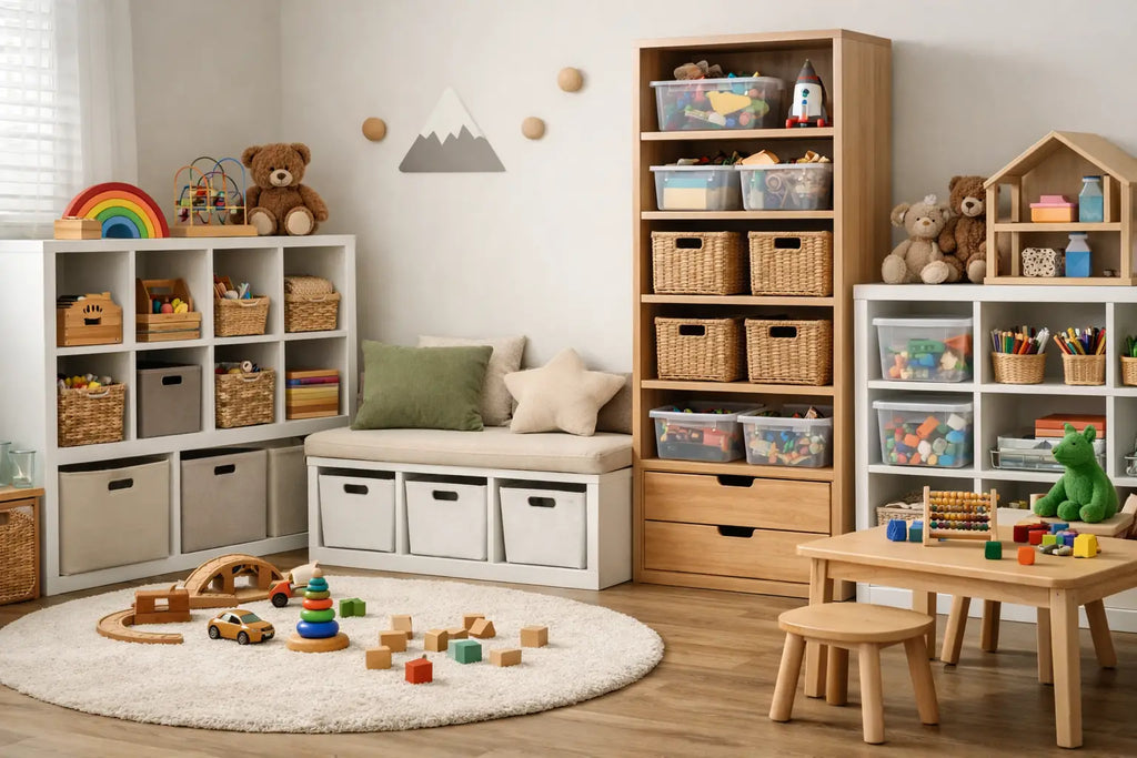 Playroom Storage Furniture That Works