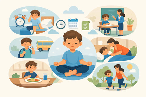 Managing Stress in Kids With Everyday Routines