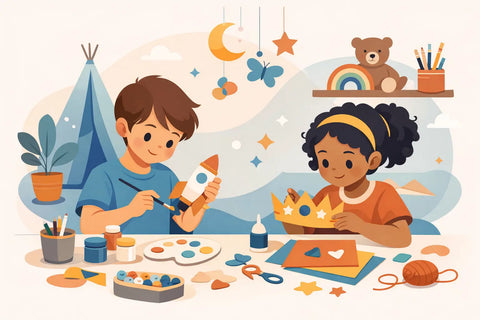 Children's Craft Activities for Stylish Playtime