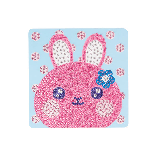OOLY Razzle Dazzle DIY Mini Gem Art Kit - Bouncy Bunny