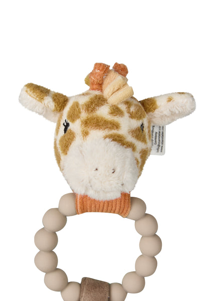 Sterntaler Giraffe Kaya Gripping and Teether Toy + Rattle