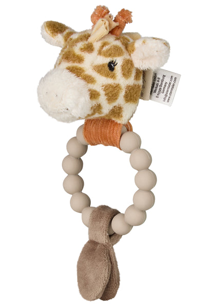 Sterntaler Giraffe Kaya Gripping and Teether Toy + Rattle