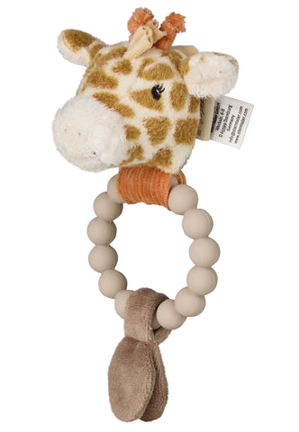 Sterntaler Giraffe Kaya Gripping and Teether Toy + Rattle