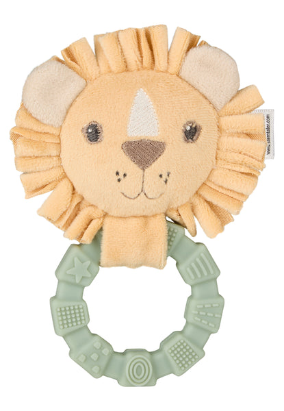 Sterntaler Leo Lion Gripping and Teether Toy + Rattle
