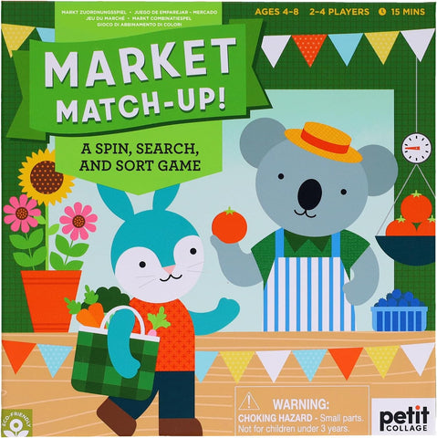 Market Match-up!: A Spin, Search, and Sort Game