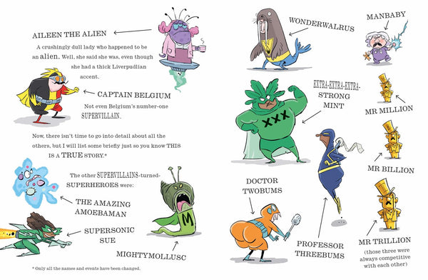 The World’s Worst Superheroes by David Walliams