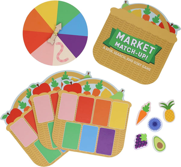Market Match-up!: A Spin, Search, and Sort Game