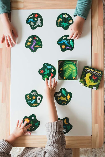 Petit Collage Dinosaur Jumble Card Game: A Game of Fast Reactions