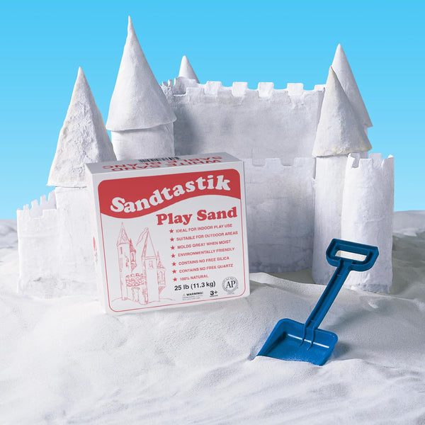 Sandtastik Sparkling White Play Sand (25lb)