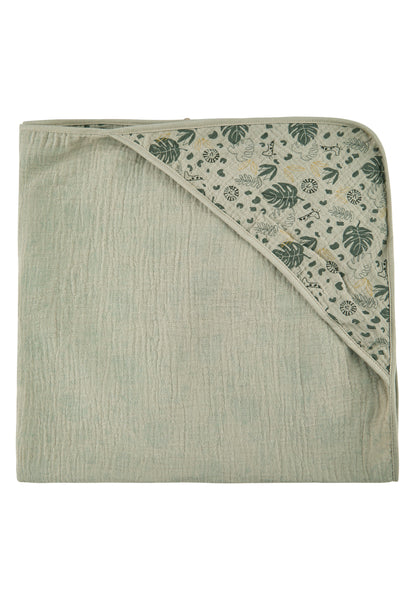 Sterntaler Safari Hooded Baby Blanket