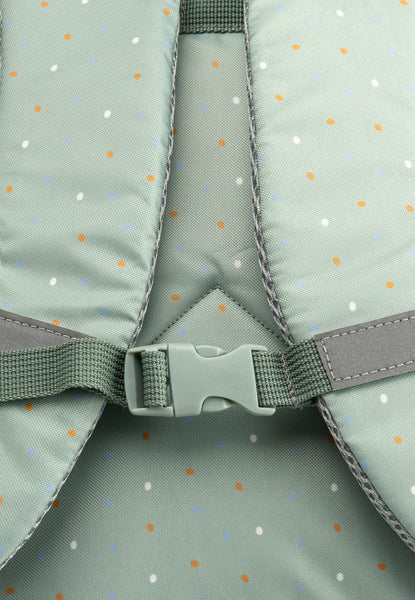 Sterntaler Children's backpack with motif Duck Edda in stone green, 5l