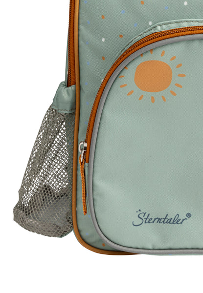 Sterntaler Children's backpack with motif Duck Edda in stone green, 5l
