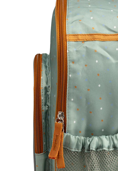Sterntaler Children's backpack with motif Duck Edda in stone green, 5l
