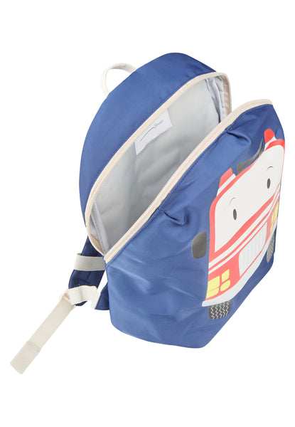 Sterntaler Kids Mini Backpack (Fire Brigade Blue) – Toddler & Preschool Bag