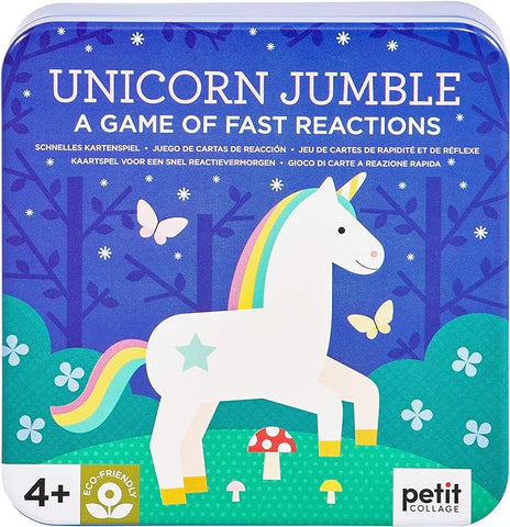 Petit Collage Unicorn Jumble Card Game: A Game of Fast Reactions