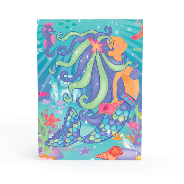 BOX CANDIY Mermaids Sand and Foil Art Set