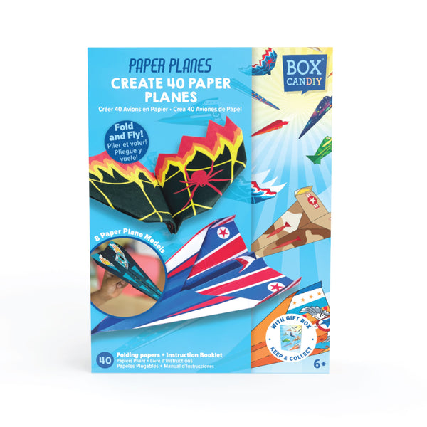 BOX CANDIY - Paper Planes Paper Airplanes Art Set
