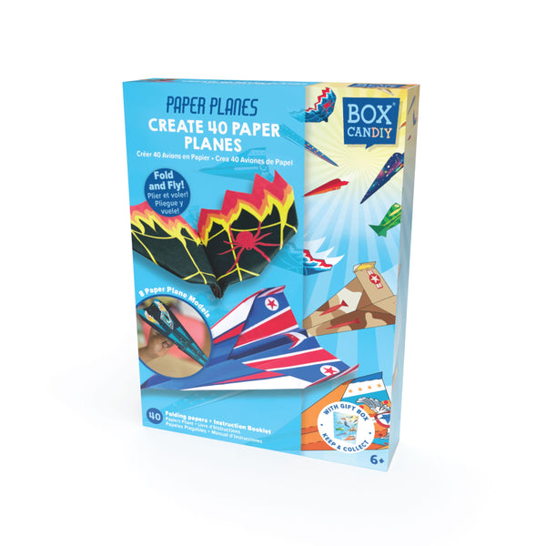 BOX CANDIY - Paper Planes Paper Airplanes Art Set
