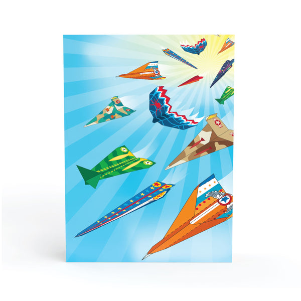 BOX CANDIY - Paper Planes Paper Airplanes Art Set