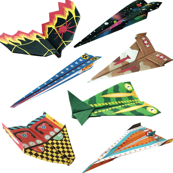 BOX CANDIY - Paper Planes Paper Airplanes Art Set