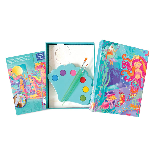 BOX CANDIY - Mermaids Watercolor Art Set