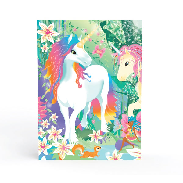 BOX CANDIY Totally Magical Unicorns Sparkling Foil & Gem Art Kit
