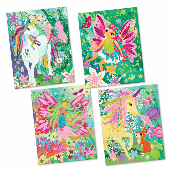 BOX CANDIY - Magical Unicorns Sand & Foil Art Set