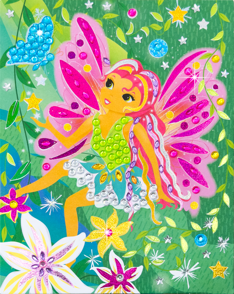 BOX CANDIY Totally Magical Unicorns Sparkling Foil & Gem Art Kit