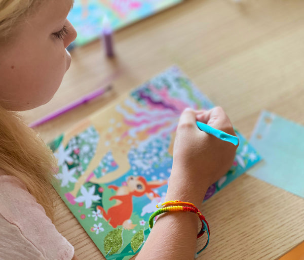 BOX CANDIY - Magical Unicorns Sand & Foil Art Set