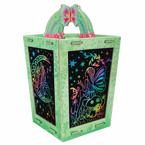 BOX CANDIY - Twilight Fairy Lantern Scratch Art Set