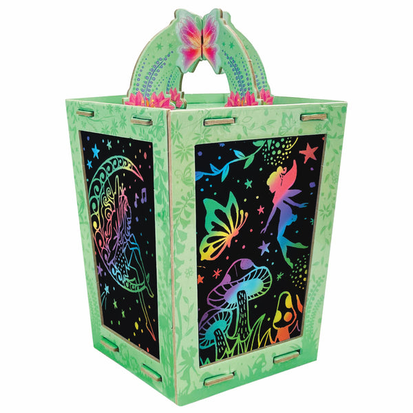 BOX CANDIY - Twilight Fairy Lantern Scratch Art Set