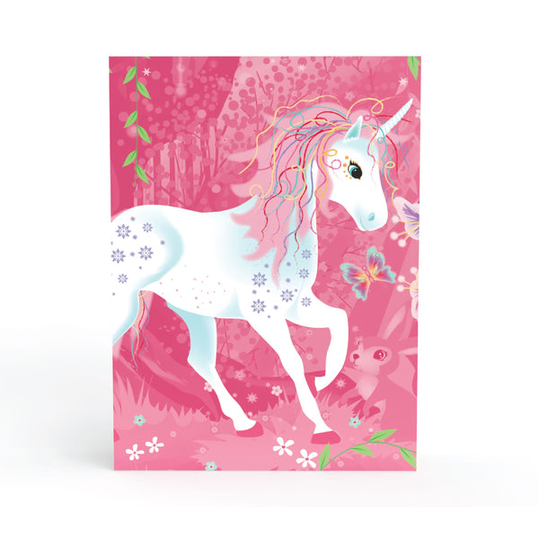 BOX CANDIY - Twilight Unicorn Lantern Scratch Art Set