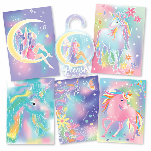 BOX CANDIY - Magical Unicorns Watercolor Art Set
