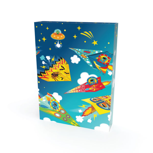 BOX CANDIY - Paper Planes - 20 Paper Planes to Colour-In & Decorate