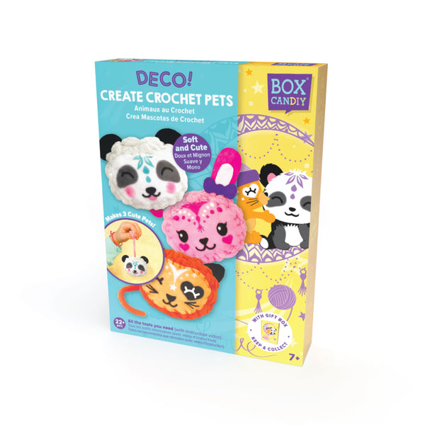 BOX CANDIY - Deco!  Make your own Crochet Pets