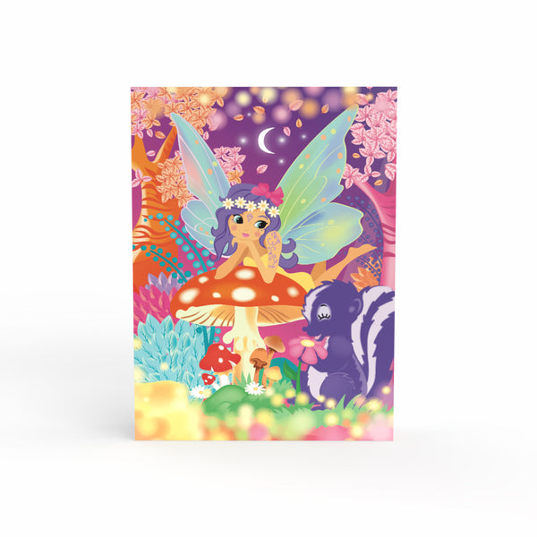 BOX CANDIY Magical Forest Mosaic Art Set – DIY Fairy Craft Kit for Kids (Ages 6+)