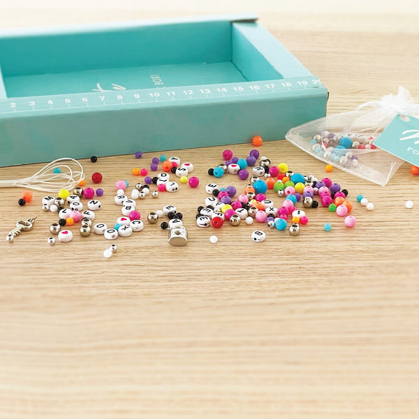 BOX CANDIY Best Friends Forever Friendship Bracelets Kit – DIY Jewelry Set (Ages 8+)
