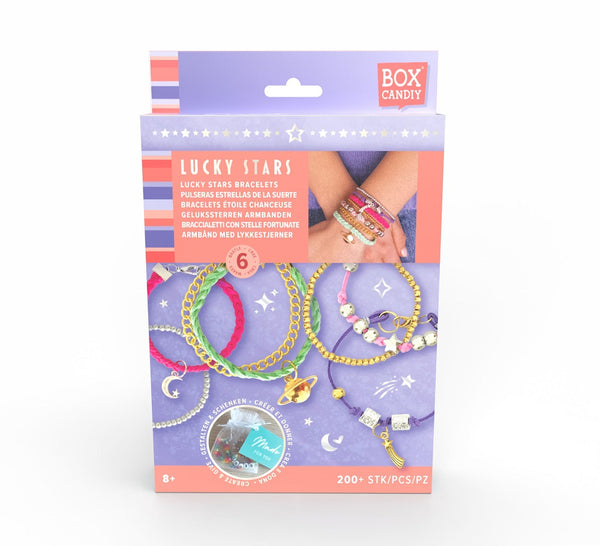 BOX CANDIY - Lucky Stars Bracelet Making Kit