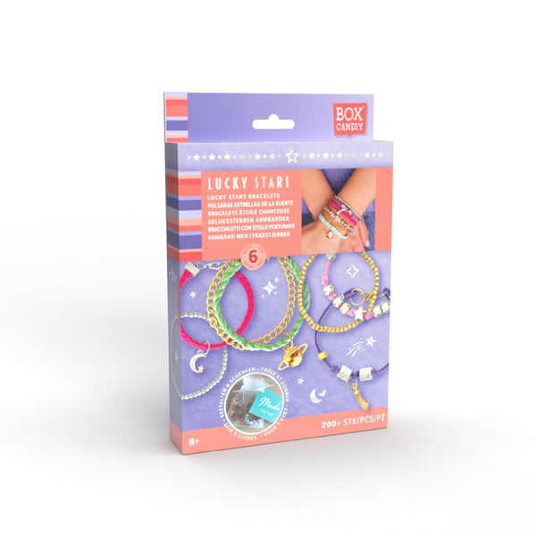 BOX CANDIY - Lucky Stars Bracelet Making Kit