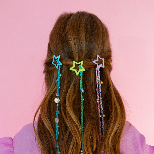 BOX CANDIY® Mystical Magic Bohemian Hair Deco & Tattoo Stickers Set