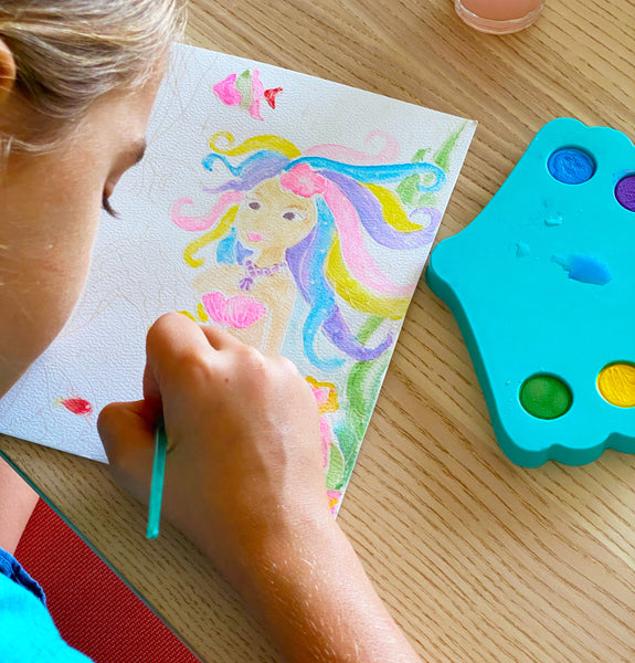 BOX CANDIY - Mermaids Watercolor Art Set