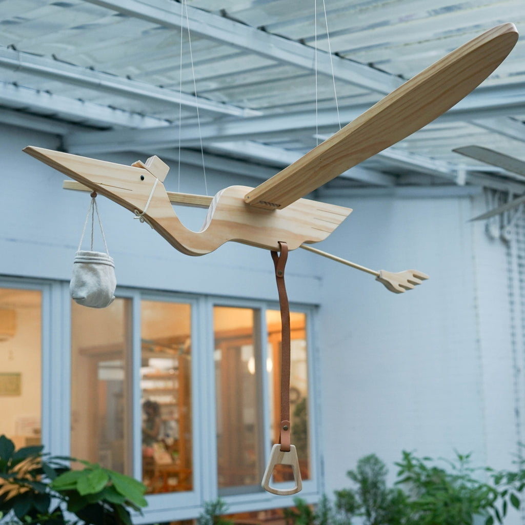 Wood Mobile Pelican from Eguchi